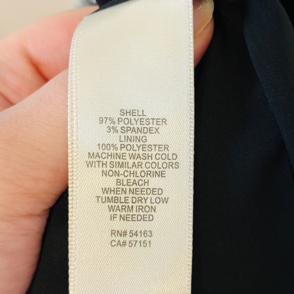 Eliza J Black and White Sheath Dress Office Dress 3/4 Sleeve Dress SZ 10 - Picture 10 of 10